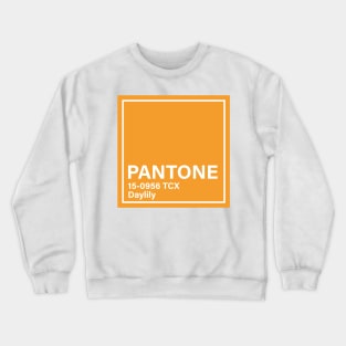 PANTONE 15-0956 TCX Daylily Crewneck Sweatshirt